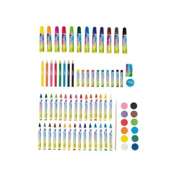 CRELANDO® Kinder-Malkoffer, 76-teilig - B-Ware