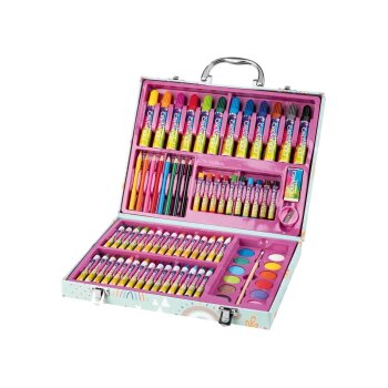 CRELANDO® Kinder-Malkoffer, 76-teilig - B-Ware