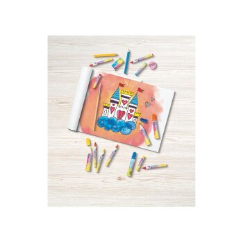 CRELANDO® Kinder-Malkoffer, 76-teilig - B-Ware