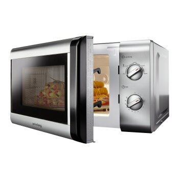 Privileg Mikrowelle 148438, 20 L, Silber - B-Ware