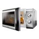 Privileg Mikrowelle 148438, 20 L, Silber - B-Ware