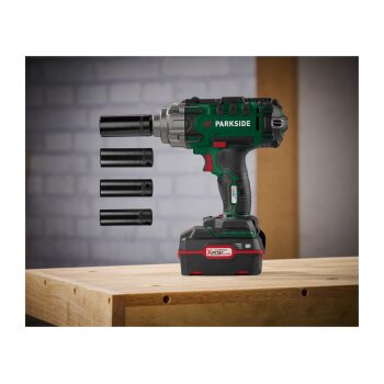 PARKSIDE® 20 V Akku-Drehschlagschrauber-Starterset »PASSK 20-Li C4«, mit Akku und Ladegerät - B-Ware