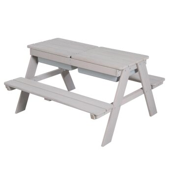 roba Kindersitzgarnitur Outdoor + mit Spielwannen, grau - B-Ware