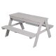roba Kindersitzgarnitur Outdoor + mit Spielwannen, grau - B-Ware