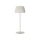 SANSIBAR LED-Akku-Tischleuchte mit USB und Touchdimmer (Beige) - B-Ware sehr gut