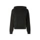 esmara® Damen Feinstrickpullover/ Feinstrick-Hoodie, leger geschnitten (Schwarz, S(36/38)) - B-Ware neuwertig