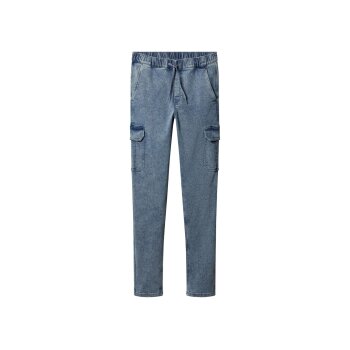 ESMARA MEN Herren Cargo-Denim-Joggers (Blau, 48) - B-Ware...