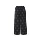 ESMARA® Damen Wide-Leg Hose, modische 7/8-Länge (Muster/schwarz, 42) - B-Ware neuwertig