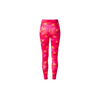 CRIVIT Damen Funktionstights, L 44/46, Muster/rosa -...