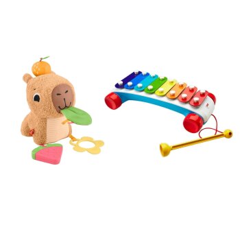 Fisher-Price Xylophon, Kuschel-Capybara - B-Ware