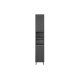 LIVARNO Home Bad-Hochschrank, Wellenoptik - B-Ware