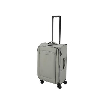 esmara® 2-teiliges Trolley-Reisekoffer-Set, grau - B-Ware