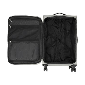 esmara® 2-teiliges Trolley-Reisekoffer-Set, grau - B-Ware