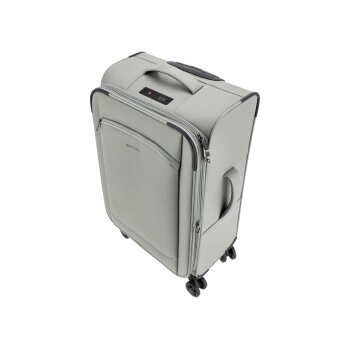esmara® 2-teiliges Trolley-Reisekoffer-Set, grau - B-Ware
