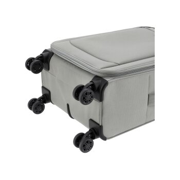 esmara® 2-teiliges Trolley-Reisekoffer-Set, grau - B-Ware