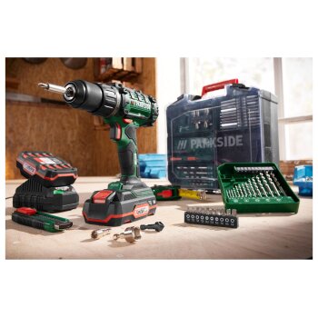 PARKSIDE® 20 V Akku-Bohrschrauber-Set »PABS 20-Li G8«, mit Akku und Ladegerät - B-Ware
