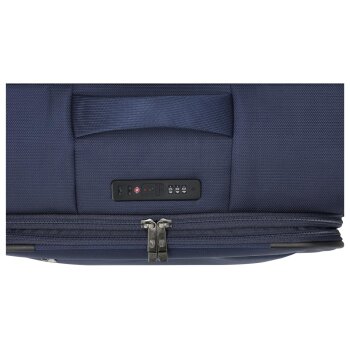 esmara® Trolley-Reisekoffer, blau - B-Ware