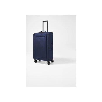 esmara® Trolley-Reisekoffer, blau - B-Ware