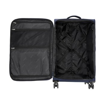esmara® Trolley-Reisekoffer, blau - B-Ware
