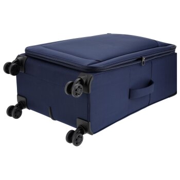 esmara® Trolley-Reisekoffer, blau - B-Ware