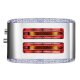 SILVERCREST® KITCHEN TOOLS »STEP 920 A1« Doppelschlitz-Toaster, edelstahl - B-Ware
