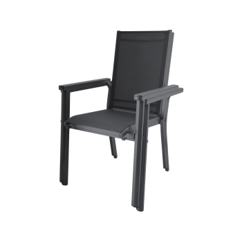 LIVARNO® Alu-Stapelsessel »Houston« anthrazit - B-Ware
