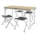 CRIVIT Campingmöbel-Set, 5-teilig - B-Ware gut
