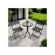 GREEMOTION textilenes Bistro-Set, 3-teilig - B-Ware sehr gut