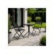 GREEMOTION textilenes Bistro-Set, 3-teilig - B-Ware sehr gut