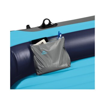 CRIVIT Schlauchboot, mit umlaufender Sicherheitsschnur, blau - B-Ware