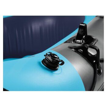 CRIVIT Schlauchboot, mit umlaufender Sicherheitsschnur, blau - B-Ware