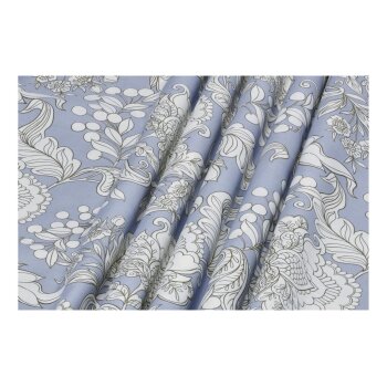 LIVARNO® Bettwäsche Satin, 260 x 240 cm, blau - B-Ware neuwertig