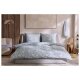 LIVARNO® Bettwäsche Satin, 260 x 240 cm, blau - B-Ware neuwertig