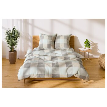 LIVARNO home Bettwäsche Mikrofaser Satin, 200 x 220...