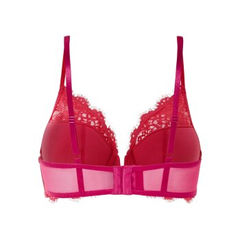 esmara® Damen Bügel-BH, mit eleganter Spitze (Pink, 75B) - B-Ware neuwertig