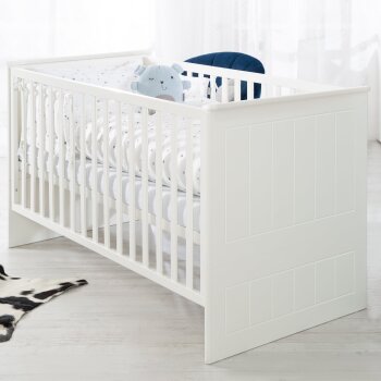 roba Kombi-Kinderbett Sylt, 70 x 140 cm, weiß - B-Ware neuwertig