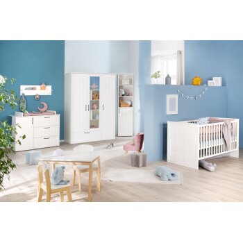 roba Kombi-Kinderbett Sylt, 70 x 140 cm, weiß - B-Ware neuwertig