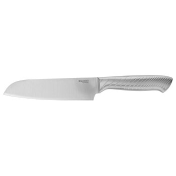 SILVERCREST® Edelstahl-Messerset, 6-tlg. (Edelstahl gebürstet) - B-Ware neuwertig