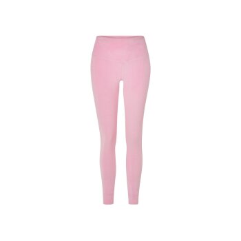 esmara® Damen Velour-Leggings, mit Bündchen (Pink, S(36/38)) - B-Ware neuwertig