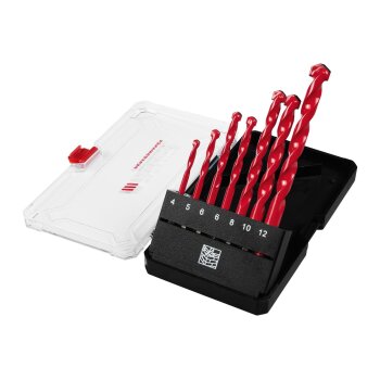 PARKSIDE PERFORMANCE® Sechskant-HSS-Bohrer-Set / Sechskant-Steinbohrer-Set / Sechskant-Holzbohrer-Set (Steinbohrer) - B-Ware sehr gut