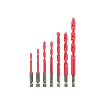 PARKSIDE PERFORMANCE® Sechskant-HSS-Bohrer-Set / Sechskant-Steinbohrer-Set / Sechskant-Holzbohrer-Set (Steinbohrer) - B-Ware sehr gut