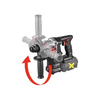 PARKSIDE PERFORMANCE® 20 V Akku-Kombihammer »PKHAP 20-Li 1.9J A1«, ohne Akku und Ladegerät - B-Ware