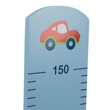 roba Messlatte Rennfahrer, Auto Motiv, Skala bis 150 cm - B-Ware