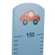 roba Messlatte Rennfahrer, Auto Motiv, Skala bis 150 cm - B-Ware