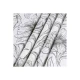 LIVARNO Home Edel Renforcé Bettwäsche, 200 x 220 cm, Blumen/weiß/grau - B-Ware neuwertig