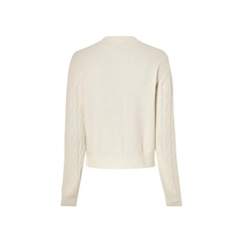 esmara® Damen Pullover mit Wollanteil (Weiß, L(44/46)) - B-Ware neuwertig