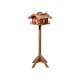 DOBAR Vogelfutterhaus »Tirol«, inkl. Standfuß, H 117 cm, aus Holz - B-Ware neuwertig