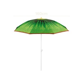 LIVARNO® Sonnenschirm, Ø 160 x H 160-200 cm (Kiwi) - B-Ware sehr gut