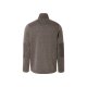 LIVERGY® Herren Jacke aus weichem, wärmendem Fleece (Braun, S(44/46)) - B-Ware neuwertig