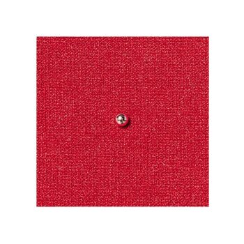 esmara® Damen Strickpullover, mit aufgesetzten Silberperlen (Rot, XS(32/34)) - B-Ware neuwertig
